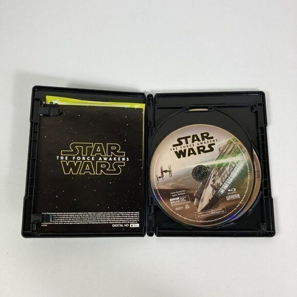 Star Wars Force Awakens Bluray DVD Digital HD Episode 7 Sci-Fi - Picture 5 of 6
